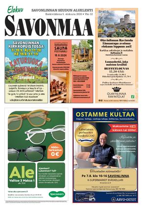 Savonmaa 32 5.8.2026