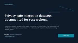 Privacy-Safe Migration Datasets for Researchers