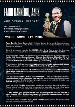 Fabio Carnèiro Audiovisual Release 2026 Junho