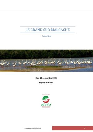 Mireille Pederzoli - Le Grand Sud Malgache - Agence Mahay Expédition