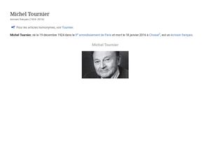 Michel Tournier — Wikipédia