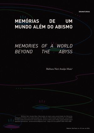 Mémorias de um mundo além do abismo