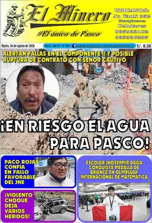 2026 08 04 Diario El Minero Pas
