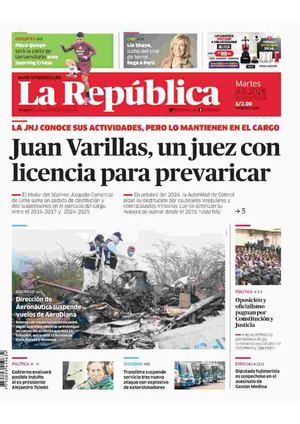 2026 08 04 Diario La Republica