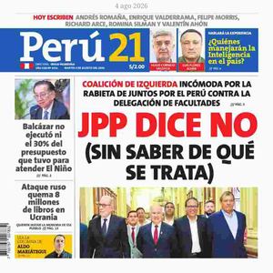 2026 08 04 Diario Peru21
