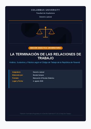 Revista Derecho Laboral Brenda Campos