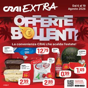 Volantino CRAI Ama Extra Nord dal 6 al 19 agosto