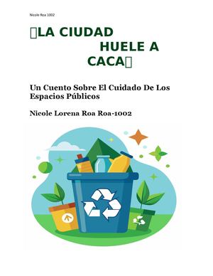 La Ciudad Huele A Caca Nicole Roa 1002 Jt