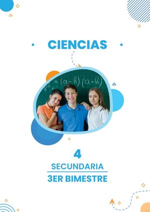 4to Sec - Ciencias - 3er bimestre - Cociap