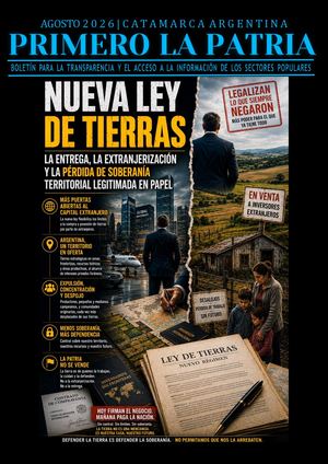 Ley De Extranjerizacion De Tierras