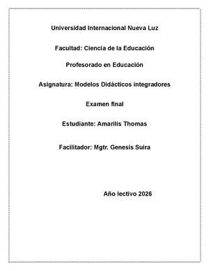 Examen Final Modelos Didacticos Integrados 044527