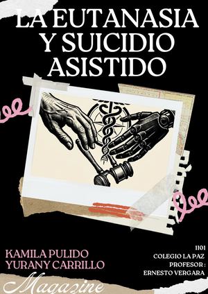 Revista Eutanasia Y Suicidio Asistida Kamila Y Yurany