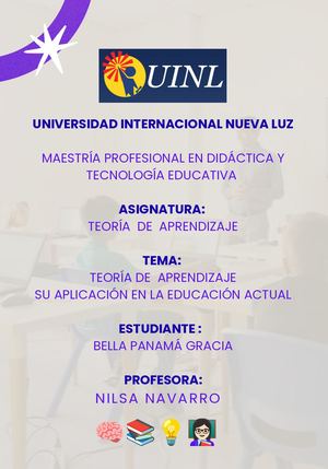 Revista Digital: Teoría de Aprendizaje