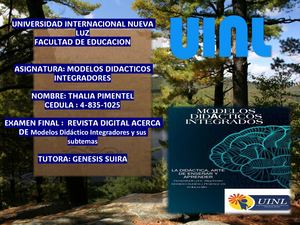 Examen Final Revista Thalia Pimentel