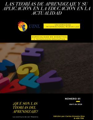 Revista Digital-TEORÍAS DEL APRENDIZAJE
