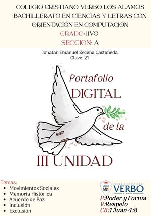Portafolio Digital De La lll Unidad