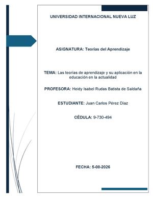 Las Teorías De Aprendizaje Y Su Aplicación En La Educación En La Actualidad