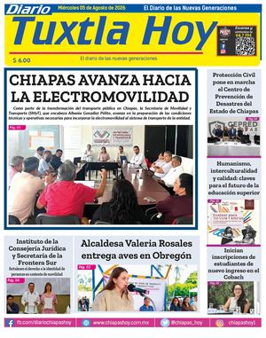 Tuxtla Hoy 05 De Agosto 2026 Ok