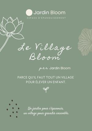 Le Bloom Village Fascicule De Présentation