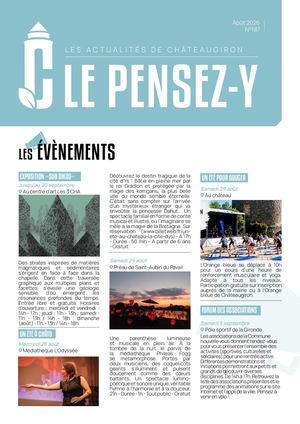 Pensez-y n°187 - Août 2026