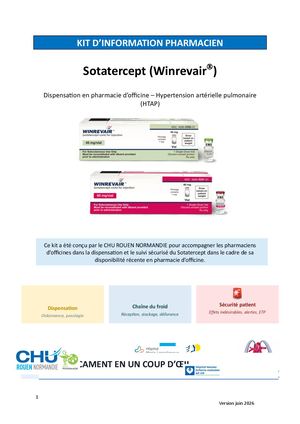 Kit Pharmacien Sotatercept
