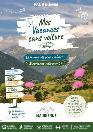 Mini-Guide Maurienne - Mes vacances sans voiture
