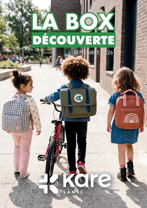 LIVRET BOX DÉCOUVERTE KARE PHARMA PLUS SEPTEMBRE 2026