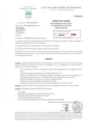 2026 96 Délégation Sandra Gavilan