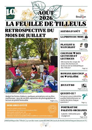 Feuille de Tilleuls - Août 2026