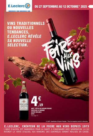 Foire aux Vins 2026