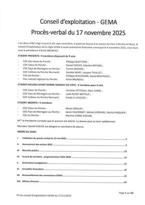 Procès Verbal Ce Gema Du 17 Novembre 2025