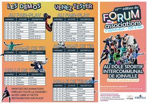 Depliant 3 Volets Forum Des Associations