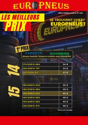 Flyer Aout Europneus