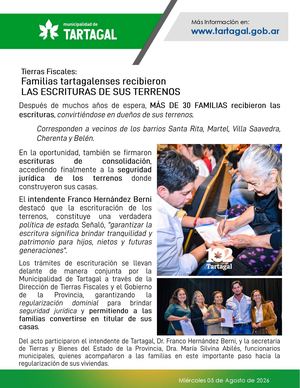 Partes de Prensa - 05/08/2026