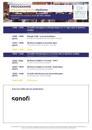 Programme RR Myélome 2026