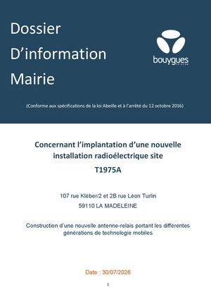 Dim La Madeleine 107 Rue Kléber 2 Et 2b Rue Léon Turlin Bt 20260727