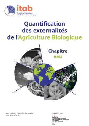 Quantification Des Externalités De L'AB - Chapitre Eau