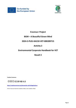 BGM A2 Enhanced Green Business Opportunities And Networking En