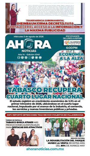 MIÉRCOLES 5 DE AGOSTO DE 2026