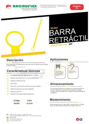 BARRA RETRÁCTIL Brama