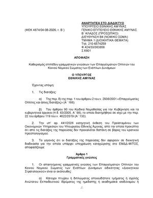 ΕΠΟΠ 2026 ΣΤΡΑΤΟΛΟΓΙΚΟΥ