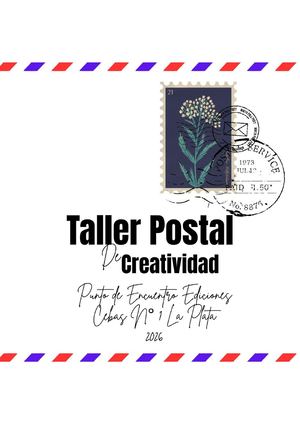 Libro Taller Postal del CEBAS