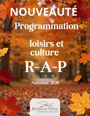 Programmation Loisirs Et Culture Automne