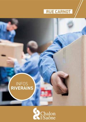 INFOS RIVERAINS - RUE CARNOT