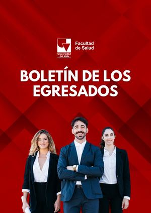 Boletín De Los Egresados