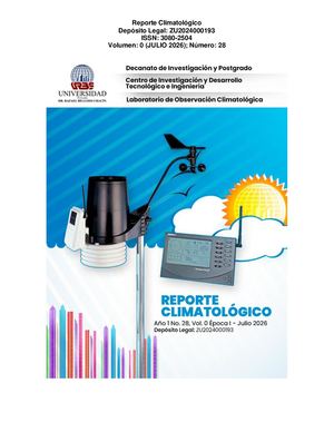 Estudio Climatológico Urbe Julio 2026