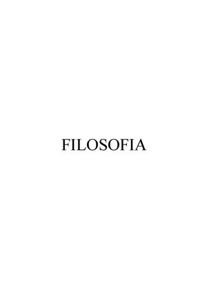 Filosofia