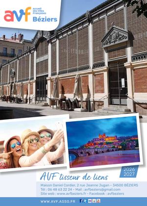 Guide AVF du nouvel arrivant Bienvenue à Béziers 2026-2027