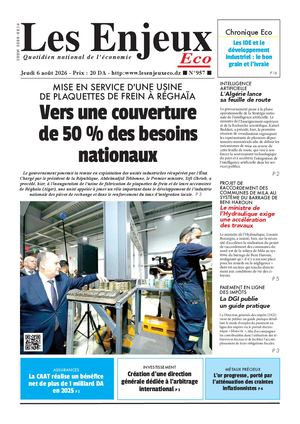 LES ENJEUX ECO N°957