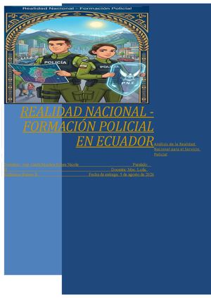 Realidad Nacional Ecuador